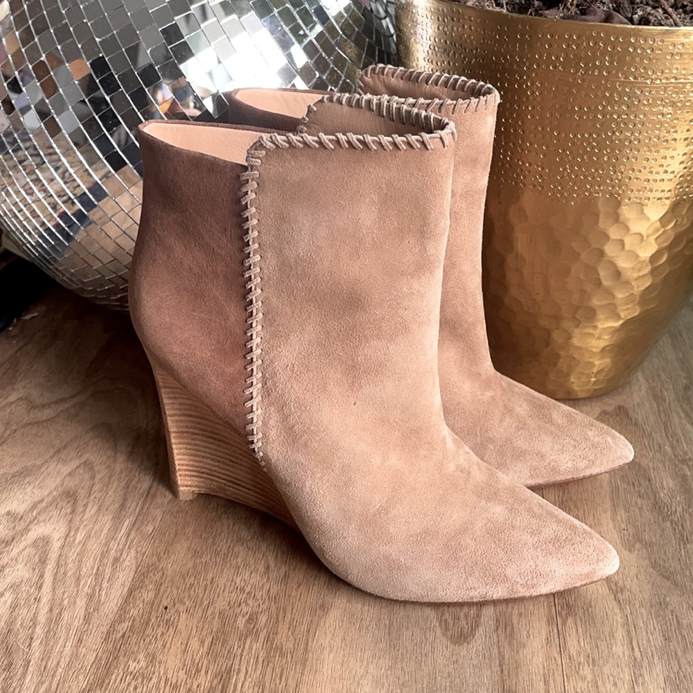 Belle by Sigerson Morrison Suede Booties